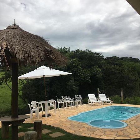 Chacara 4 Quartos Com Piscina Socorro  Kültér fotó